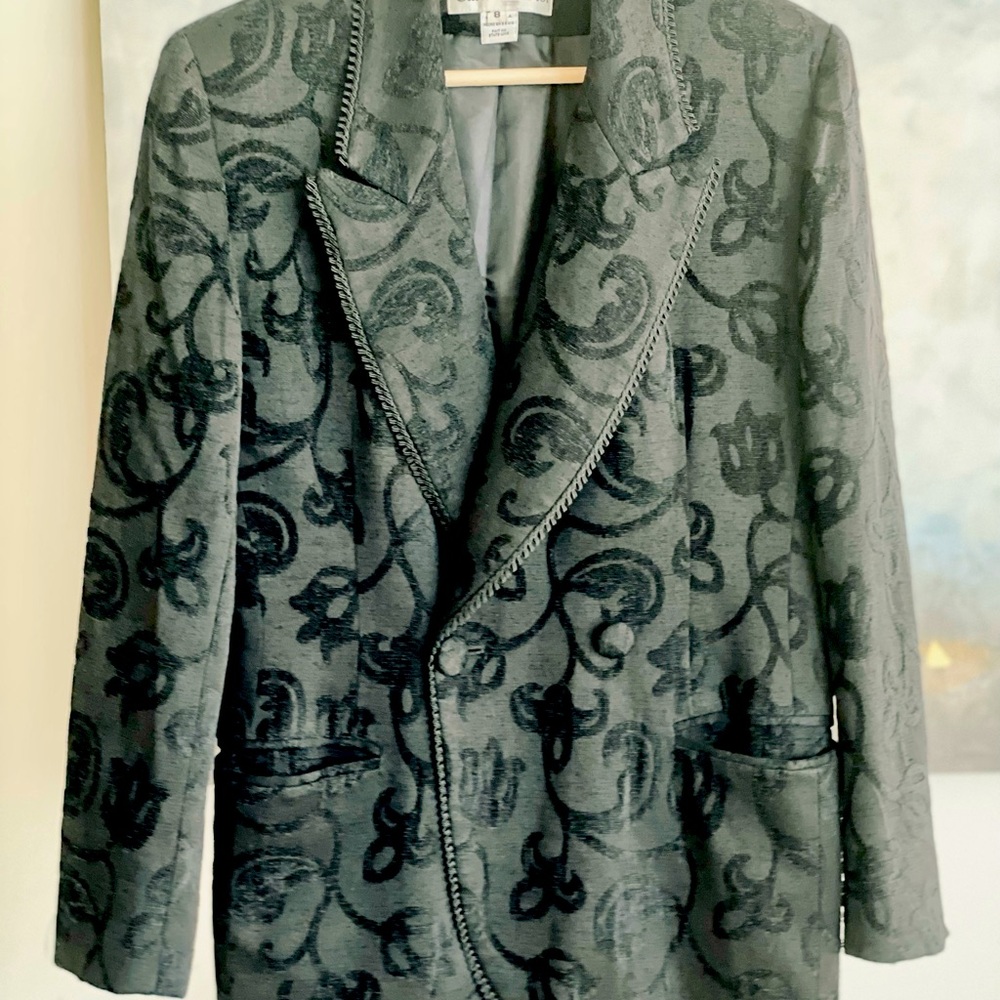 Christian Dior Brocade Jacquard patterned Blazer